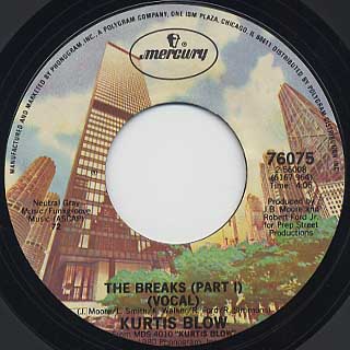 Kurtis Blow / The Breaks(45)