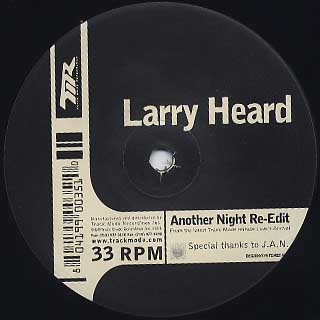 Larry Heard / Another Night Re-Edit back