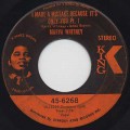 Marva Whitney / I Made A Mistake Because It's Only You