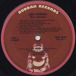 Ben Vereen / S.T. label