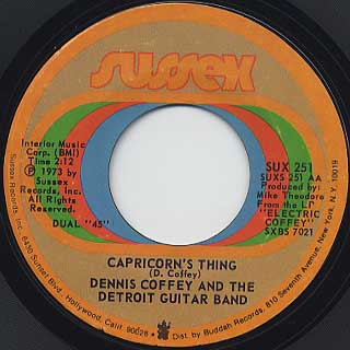 Dennis Coffey and The Detroit Guitar Band / Capricorn's Thing