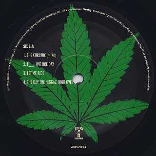 Dr. Dre / The Chronic (2LP) label