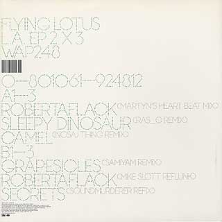Flying Lotus / L.A. EP 2x3 back