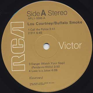 Lou Courtney / Baffalo Smoke label