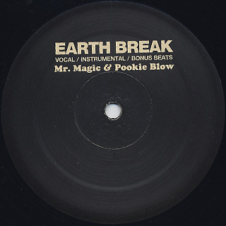 Mr. Magic & Pookie Blow / Earth Break label