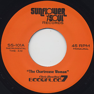 Chris Hazelton's Boogalo 7 / The Chartreuse Woman front