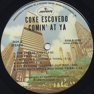 Coke Escovedo Disco Fantasy Coke Escovedo Disco Fantasy