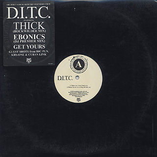 D.I.T.C. / D.I.T.C. (LP), Tommy Boy | 中古レコード通販 大阪 Root
