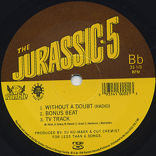 Jurassic 5 / Jayou label