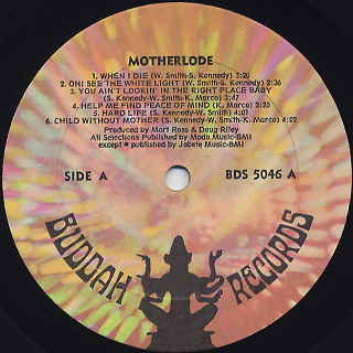 Motherlode / When I Die label