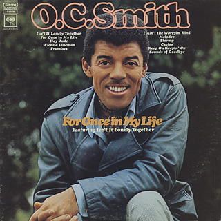 O.C. Smith / For Once In My Life front
