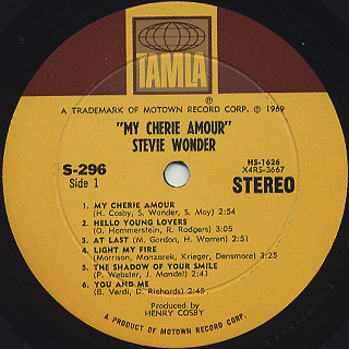 Stevie Wonder My Cherie Amour Mi Querido Amor Stevie Wonder My Cherie Amour Mi Querido Amor