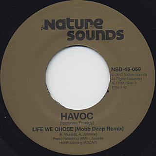 Havoc / Life We Chose (45) label