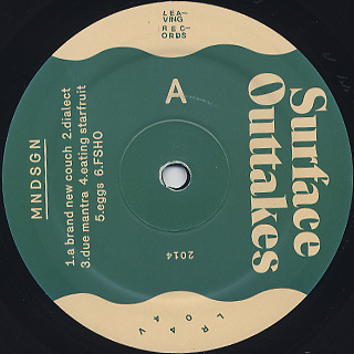 MNDSGN / Surface Outtakes label