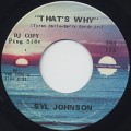 Syl Johnson / That's Way c/w Everybody Needs Love