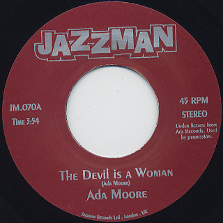 Ada Moore / The Devil Is A Woman front