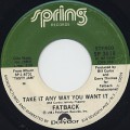 Fatback / Take It Any Way You Want It (7