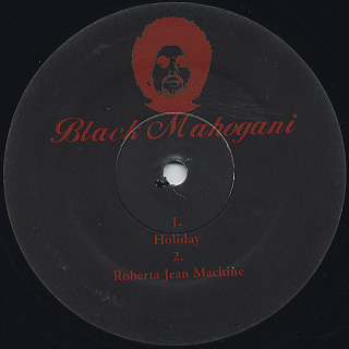 Moodymann / Black Mahogani (3LP) label