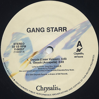 Gang Starr / DWYCK back