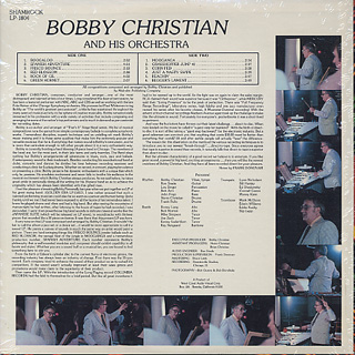 Bobby Christian And His Orchestra / Direct-To-Tape back