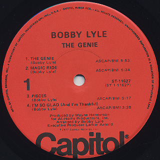 Bobby Lyle / The Gene label