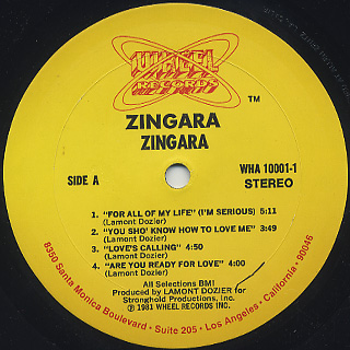 Zingara / S.T. label