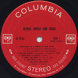 Blood, Sweat & Tears / S.T. label