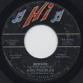 Ann Peebles / Beware c/w You Got To Feed The Fire