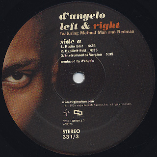 D'angelo / Left & Right label