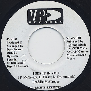 Freddie McGregor / I See It In You