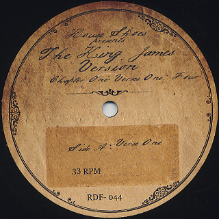 House Shoes Presents The Kings James Version / Chapter One : Verses One-Four label