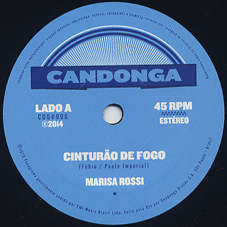 Marisa Rossi / Cinturao De Fogo front