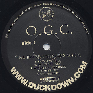 O.G.C. / M-Pire Shrikez Back label