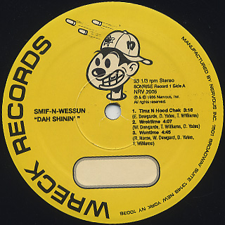Smif-n-Wessun / Dah Shinin' label