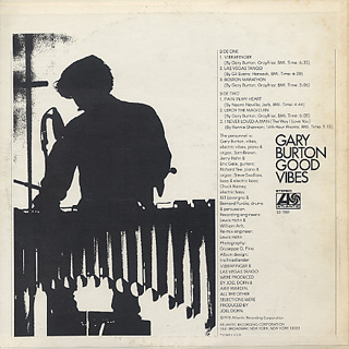 Gary Burton / Good Vibes back