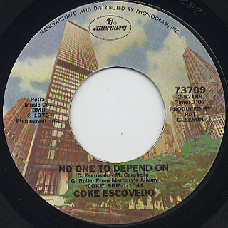 Coke Escovedo / Why Can't We Be Lovers back