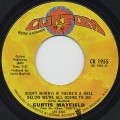 Curtis Mayfield / (Don't Worry) If There's A Hell  Below We're All Going To Go c/w Makings Of You