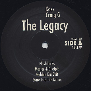 DJ Koss, Craig G / The Legacy label