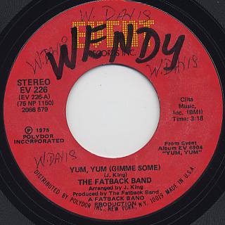 The Fatback Band - Yum Yum The Fatback Band - Yum Yum