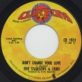 Five Stairsteps and Cubie / Don't Change Your Love