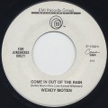 Wendy Moten / Come In Out Of The Rain c/w A Matter Of Fact-1