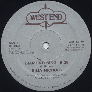 Billy Nichols / Diamond Ring