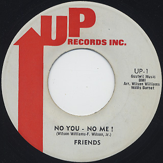 Friends / Birthday Song c/w No You - No Me! back