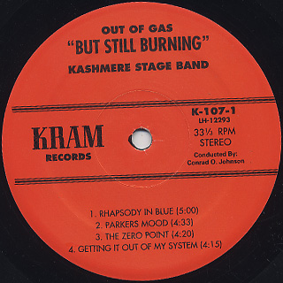 Kashmere Stage Band / Out Of Gas 