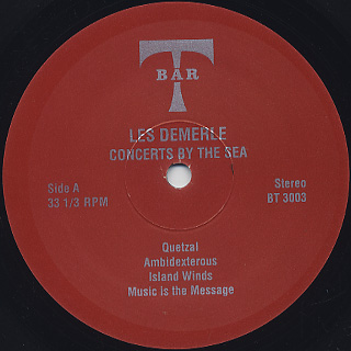 Les DeMerle / Concert By The Sea label
