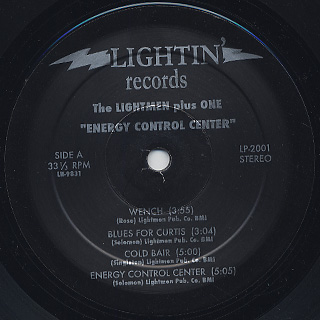 Lightmen plus One / Energy Control Center label
