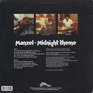 Manzel / Midnight Theme back