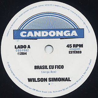 Wilson Simonal / Brasil Eu Fico back