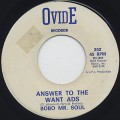 Bobo Mr. Soul / Answer To The Want Ads