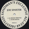 Joe Sinister / Da Rewind Freestyle